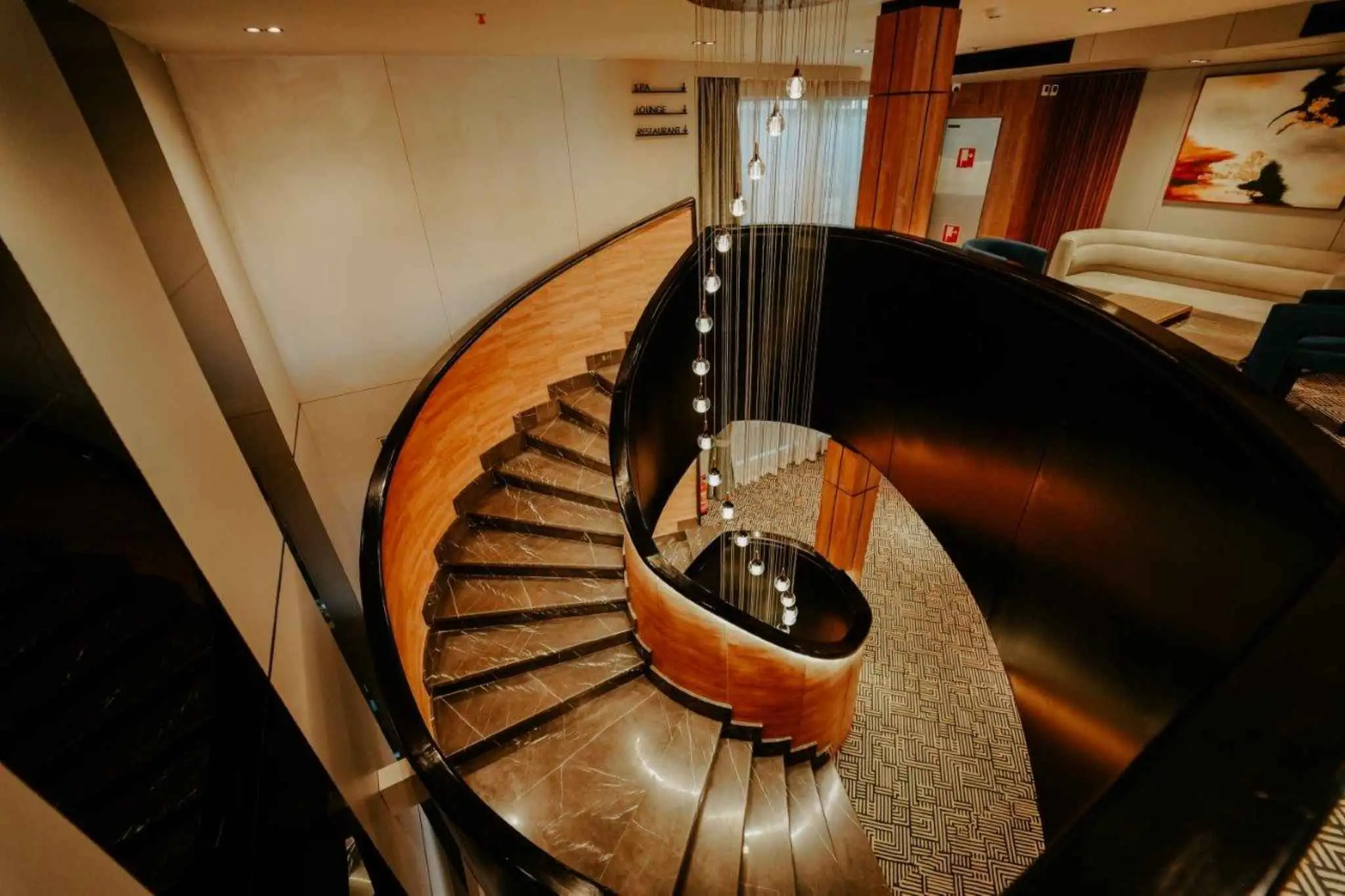 Lobby of the MS Miriam Nile Cruise Nile cruise